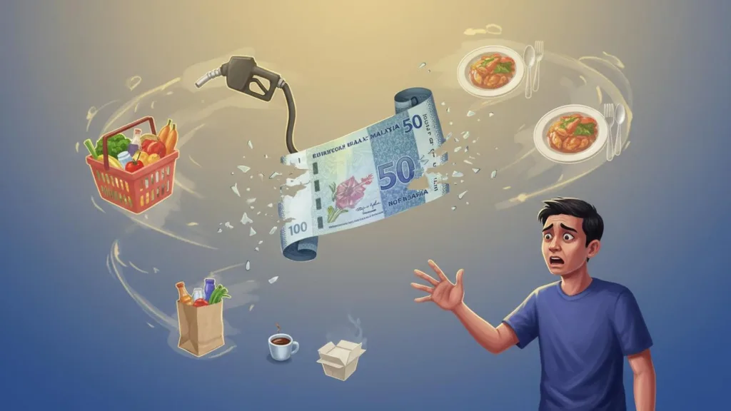 Realiti Pahit Yang Kena Telan Untuk Gaji Bawah RM5K Di KL 2 Ancaman Inflasi: Kenapa RM50 Tak Macam Dulu?