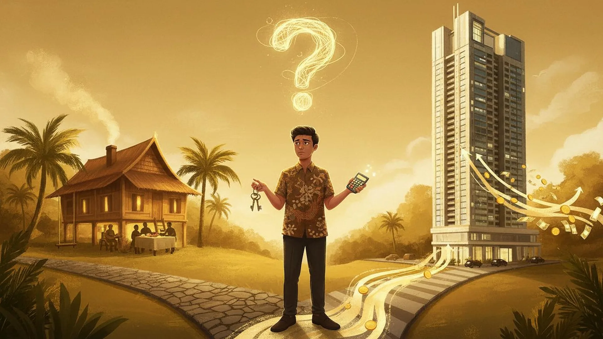Dilema Anak Muda: Beli Rumah Untuk Duduk Atau Pelaburan