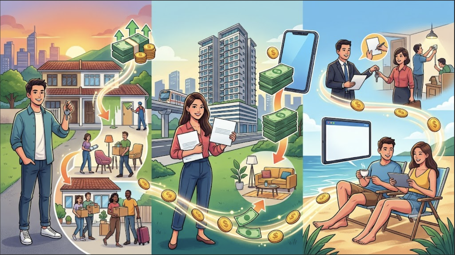 3 Strategi Bagaimana Pelaburan Hartanah Jana Pasif Income