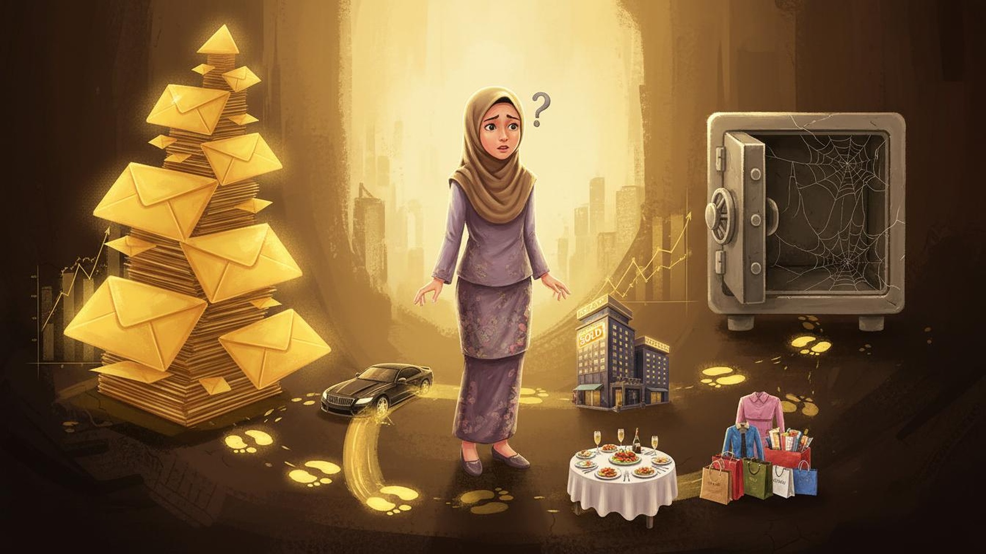 Misteri Gaji Naik Tapi Simpanan Kosong. Ke Mana Duit Lari?