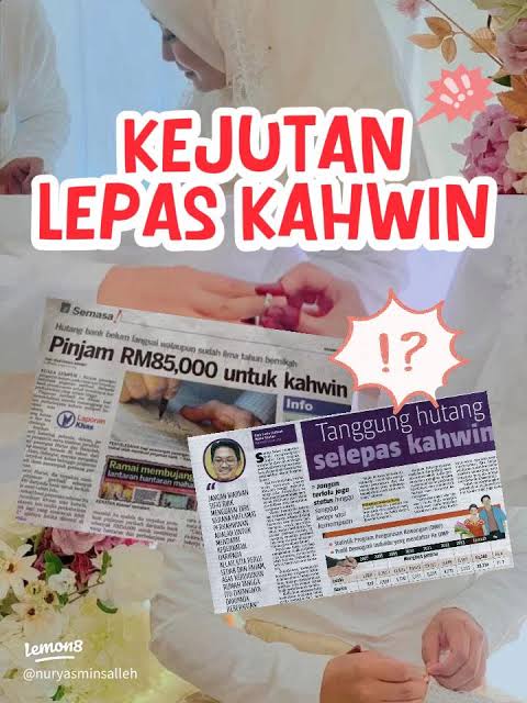 Majlis Kahwin Boleh Buat Orang Muflis Tapi Bukan Korang... 3 Kejutan bil dan beban lepas nikah