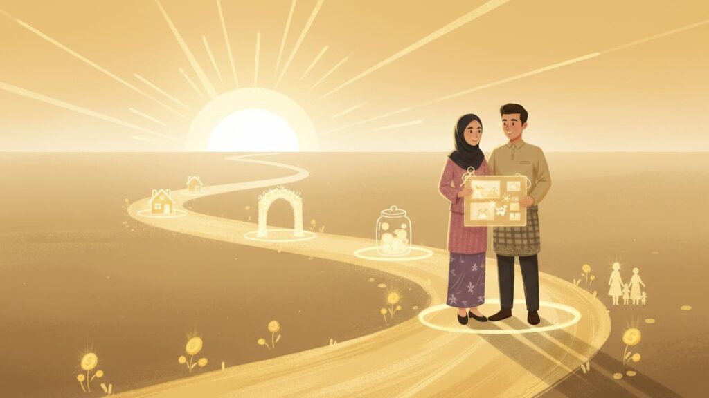 Anggaran & Masa Kumpul Duit Majlis Kahwin