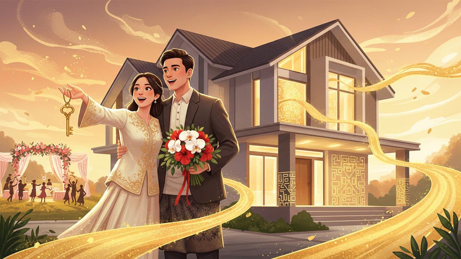 Apa Kata Beli Rumah Tapi Dapat Cover Kos Kahwin Sekali?