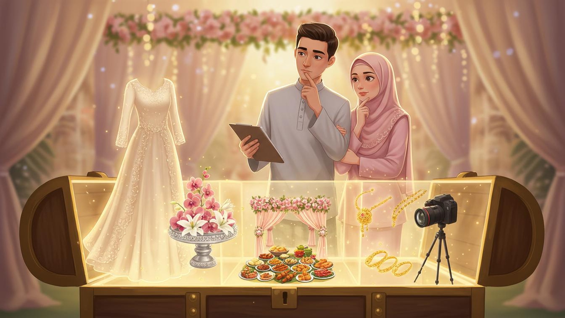 Apa Kos Yang Sebenarnya Masuk Dalam Duit Kahwin RM30K?