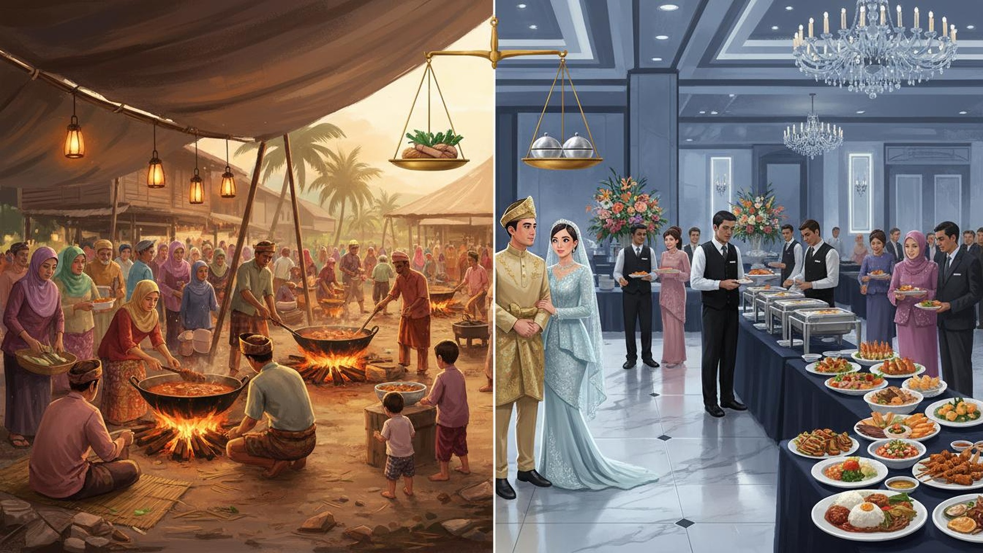 Majlis Kahwin Rewang vs Katering: Mana Lagi Jimat?
